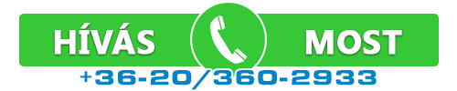 Azonnali hívás gomb: +36-20/360-2933